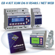 PFA5613-92 EB 4 KIT X3M D6 H RS485 / NET 2DI 2DO WEB PFA5613-92 EB 4 KIT X3M D6 H RS485 / NET 2DI 2DO WEB