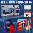  PFA5613-93  EB 4 KIT X3M D6 H RS485 / NET 2DI 2DO WEB MAIL CALENDAR 