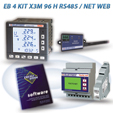 PFA5C13-92 EB 4 KIT X3M 96 H RS485 / NET 2DI 2DO WEB PFA5C13-92 EB 4 KIT X3M 96 H RS485 / NET 2DI 2DO WEB