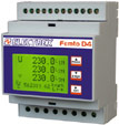 PFA6491-02  FEMTO D4 3I 70A RS485 230-240V ENERGY ANALYZER