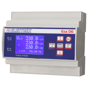 PFAE611-02 EXA D6 RS485 230-240V ENERGY ANALYZER
