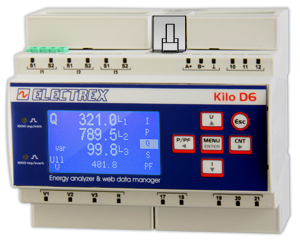 PFAK6QW-191 KILO NET WI-FI D6 Q WEB 85÷265V 1DI 2DO ENERGY ANALYZER & WEB DATA MANAGER PFAK6QW-191 KILO NET WI-FI D6 Q WEB 85÷265V 1DI 2DO ENERGY ANALYZER & WEB DATA MANAGER